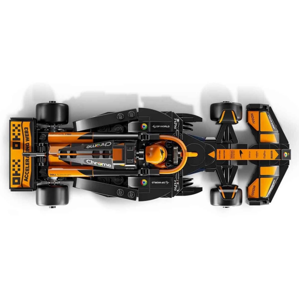 Nessiworld LEGO Speed Champions McLaren F1 Team MCL38 Yarış Araba