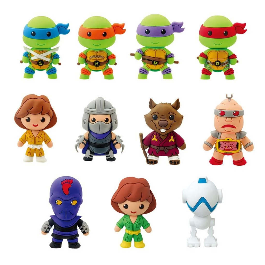 Nessiworld Monogram Ninja Turtles Klipsli Figür Seri 1 Nessiworld Monogram Ninja Turtles Klipsli Figür Seri 1