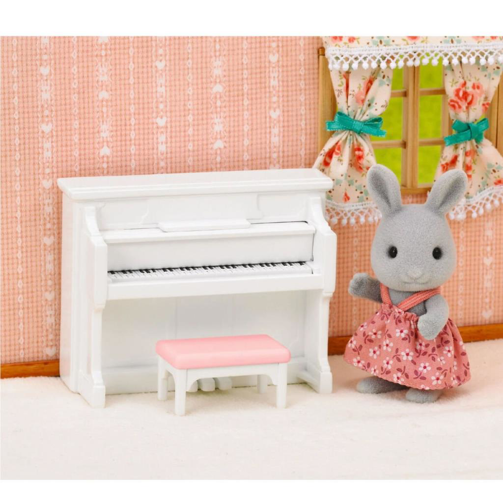 Nessiworld 5147 Sylvanian Families Piyano Seti  (figürler dahil d
