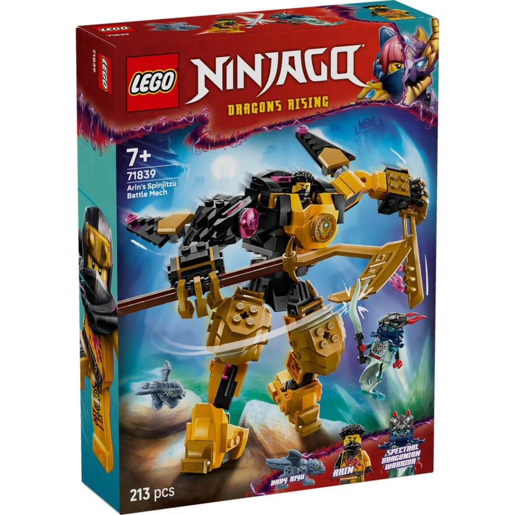 Nessiworld LEGO NINJAGO Arin'in Spinjitzu Savaş Robotu
