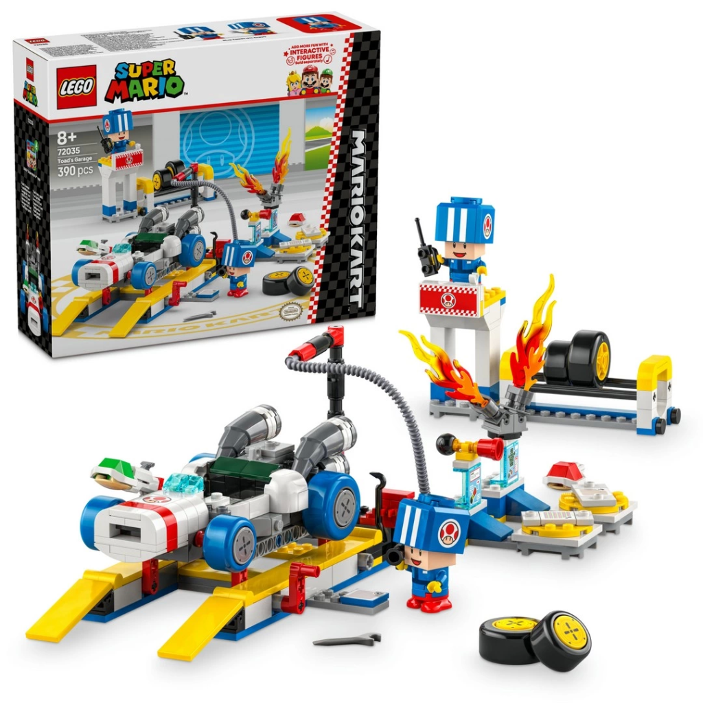 Nessiworld LEGO Super Mario: Mario Kart Toad’un Garajı, Nintendo 