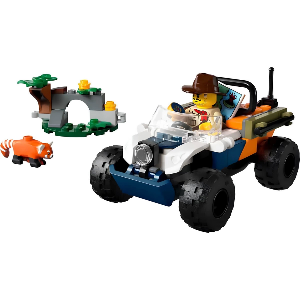 Nessiworld LEGO City Orman Kaşifinin ATV’li Kırmızı Panda Görevi 