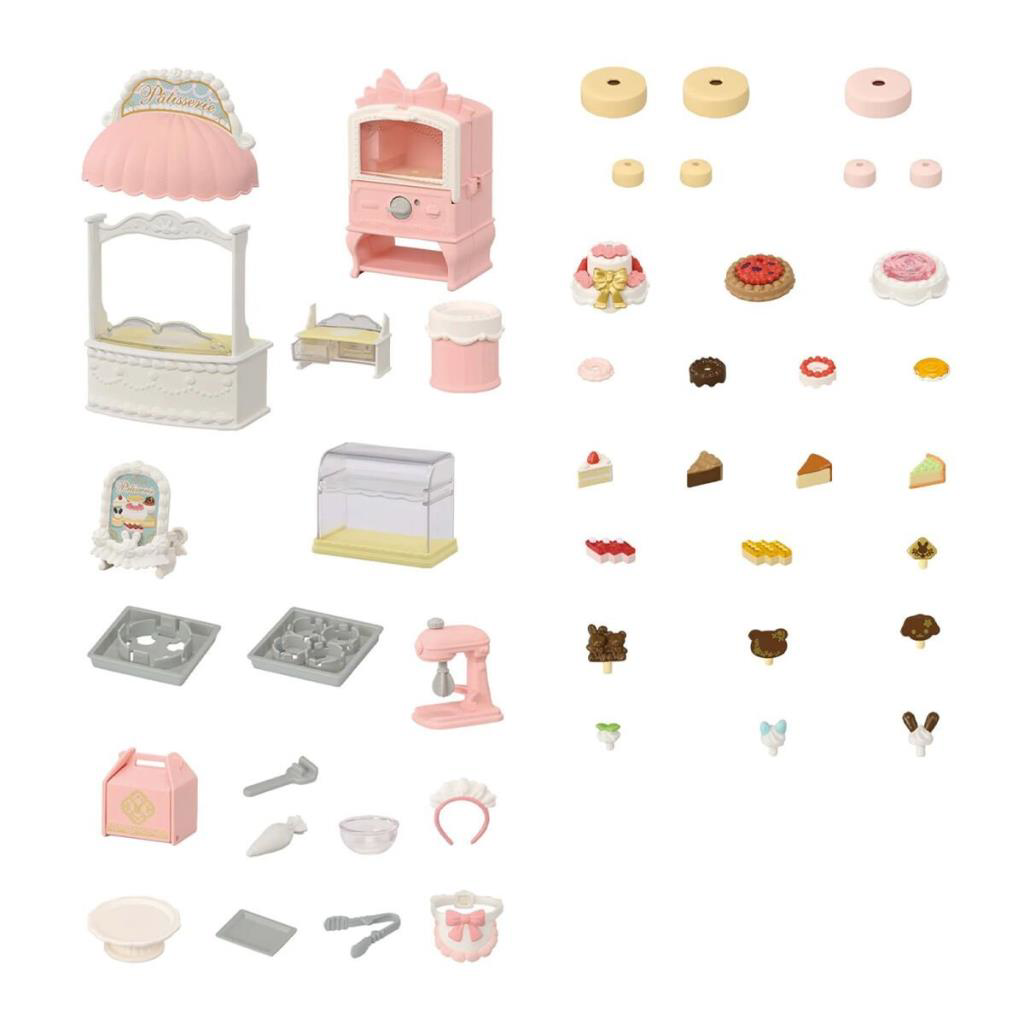 Nessiworld 5807 Sylvanian Families Kasaba Pasta Dükkanı Oyun Seti Nessiworld 5807 Sylvanian Families Kasaba Pasta Dükkanı Oyun Seti
