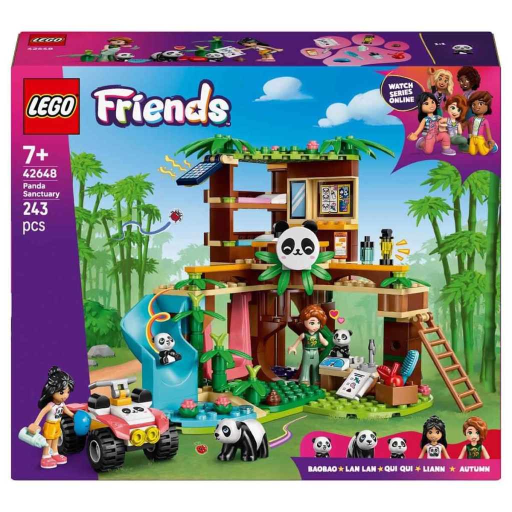 Nessiworld LEGO Friends Panda Barınağı Hayvan Bakımı 42648 Nessiworld LEGO Friends Panda Barınağı Hayvan Bakımı 42648