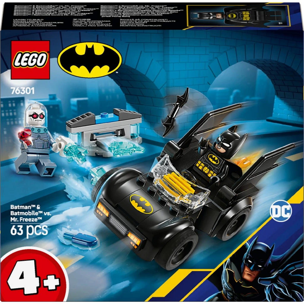 Nessiworld LEGO DC Batman: Batman ve Batmobile, Mr. Freeze’e Karş