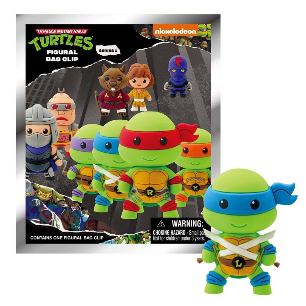 Nessiworld Monogram Ninja Turtles Klipsli Figür Seri 1 Nessiworld Monogram Ninja Turtles Klipsli Figür Seri 1