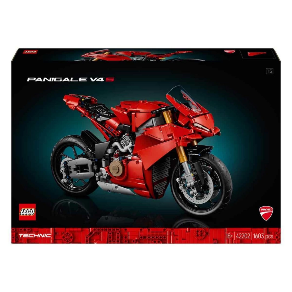 Nessiworld LEGO Technic Ducati Panigale V4 S Motosiklet 42202 Nessiworld LEGO Technic Ducati Panigale V4 S Motosiklet 42202