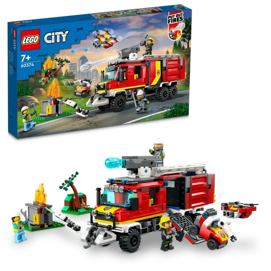 Nessiworld  LEGO City İtfaiye Komuta Kamyonu 60374