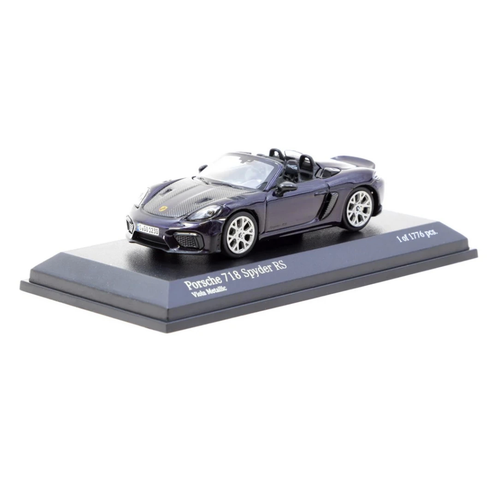 Nessiworld Tarmac Works x Minichamps 1/64 Porsche 718 Spyder RS V Nessiworld Tarmac Works x Minichamps 1/64 Porsche 718 Spyder RS V