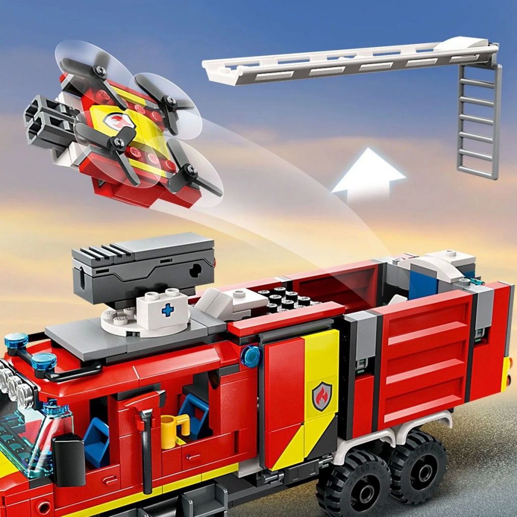 Nessiworld  LEGO City İtfaiye Komuta Kamyonu 60374