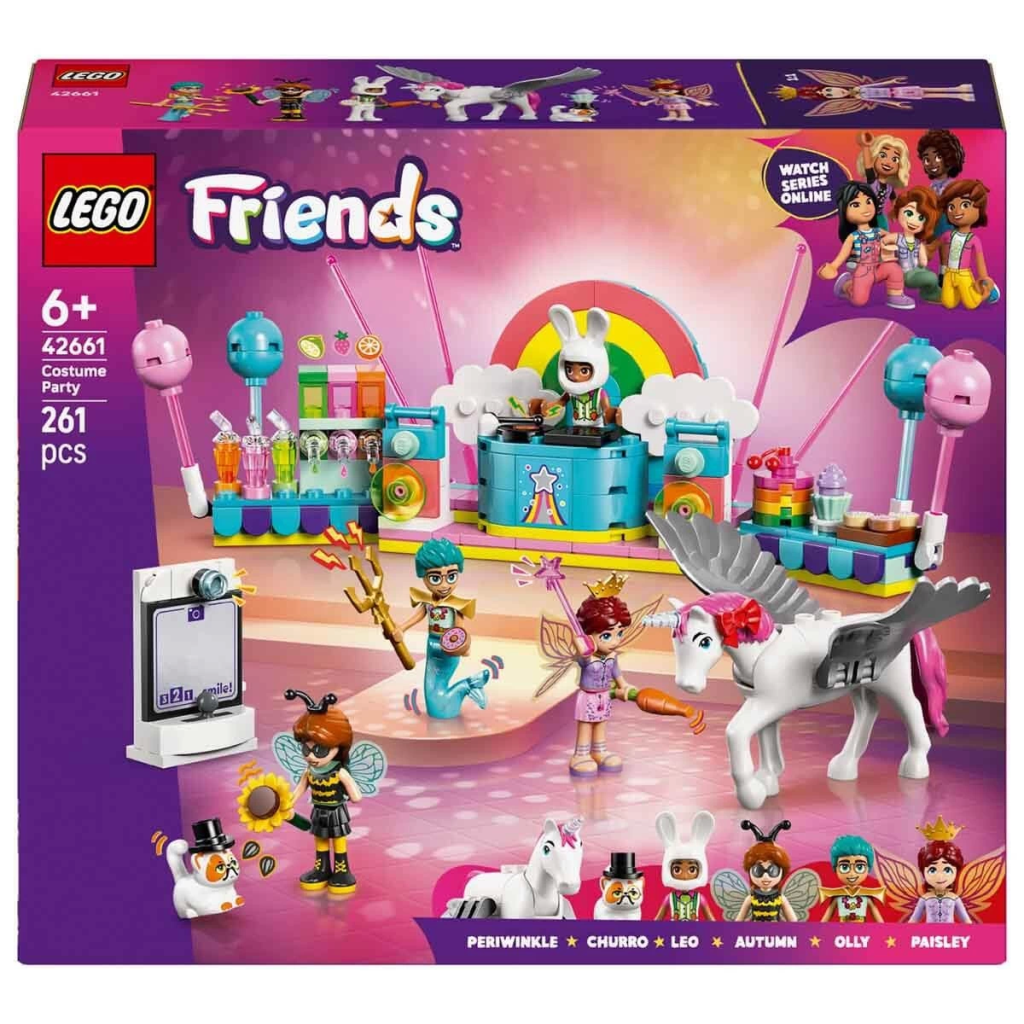 Nessiworld LEGO Friends Tek Boynuzlu At ve Peri ile Kostüm Partis Nessiworld LEGO Friends Tek Boynuzlu At ve Peri ile Kostüm Partis