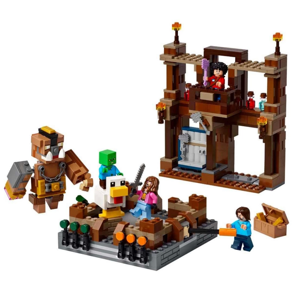 Nessiworld LEGO Minecraft Orman Malikanesi Dövüş Ringi 21272 Nessiworld LEGO Minecraft Orman Malikanesi Dövüş Ringi 21272