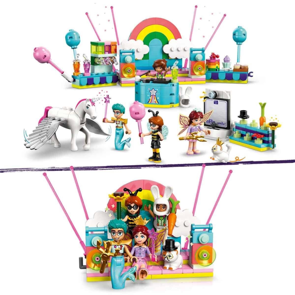 Nessiworld LEGO Friends Tek Boynuzlu At ve Peri ile Kostüm Partis Nessiworld LEGO Friends Tek Boynuzlu At ve Peri ile Kostüm Partis