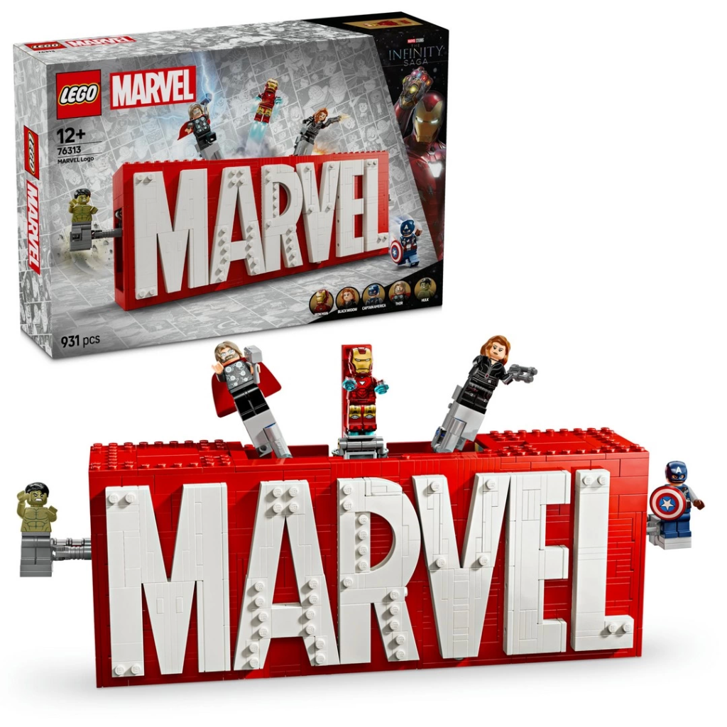 Nessiworld LEGO Marvel MARVEL Logosu ve Minifigürleri 76313 Nessiworld LEGO Marvel MARVEL Logosu ve Minifigürleri 76313