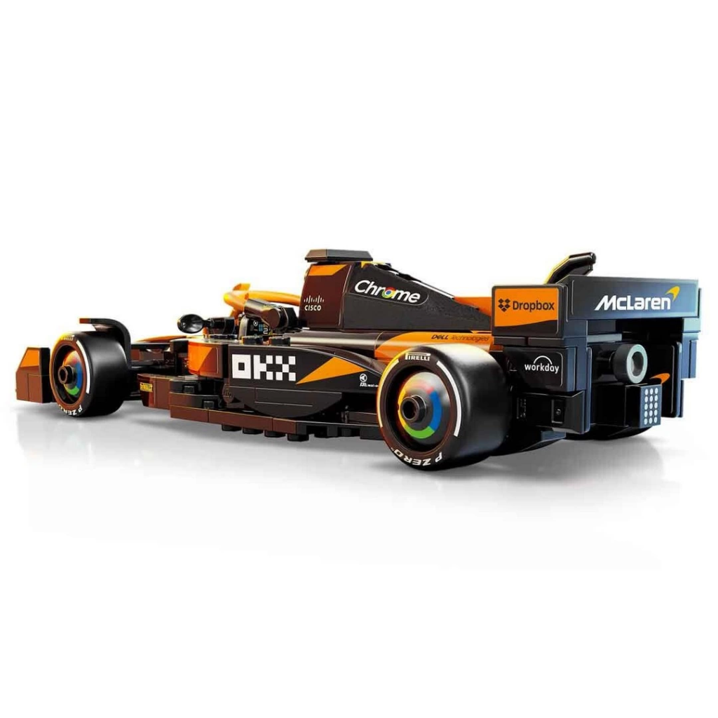 Nessiworld LEGO Speed Champions McLaren F1 Team MCL38 Yarış Araba
