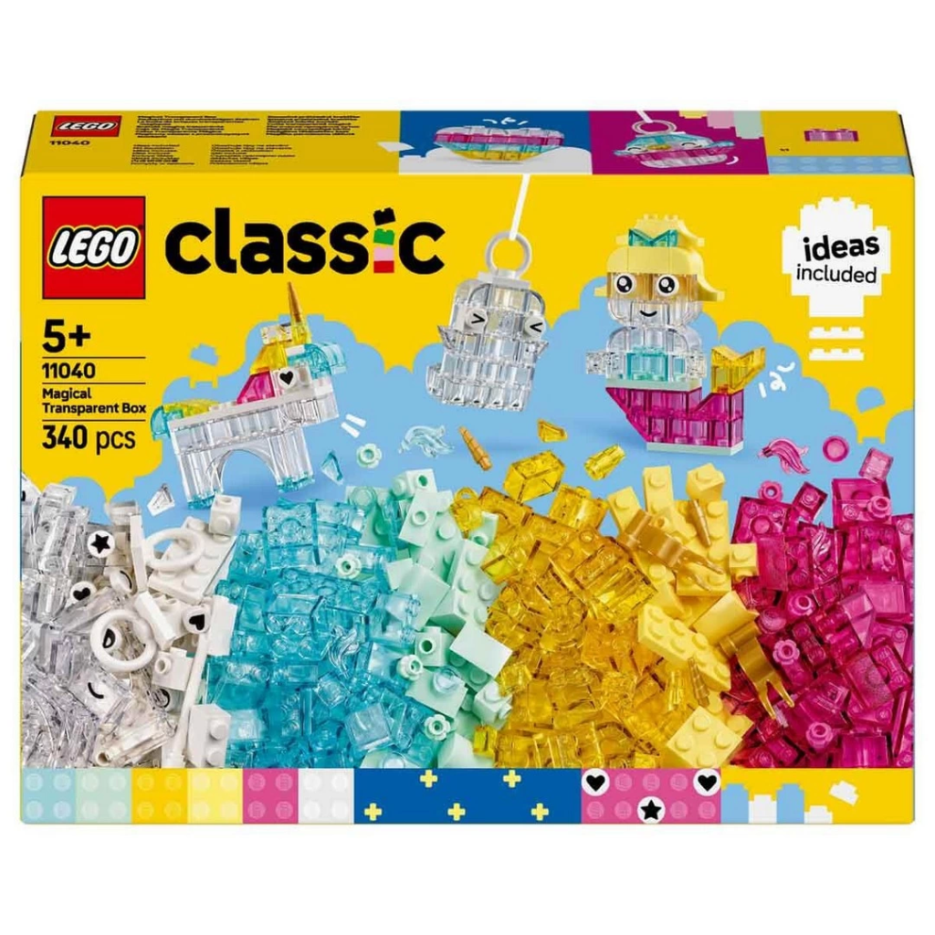 Nessiworld LEGO Classic Sihirli Saydam Kutu