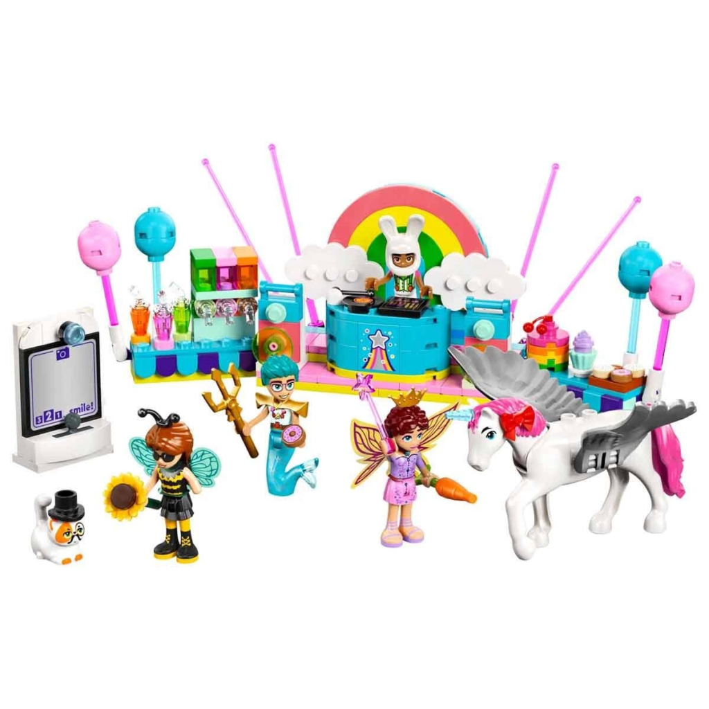 Nessiworld LEGO Friends Tek Boynuzlu At ve Peri ile Kostüm Partis Nessiworld LEGO Friends Tek Boynuzlu At ve Peri ile Kostüm Partis