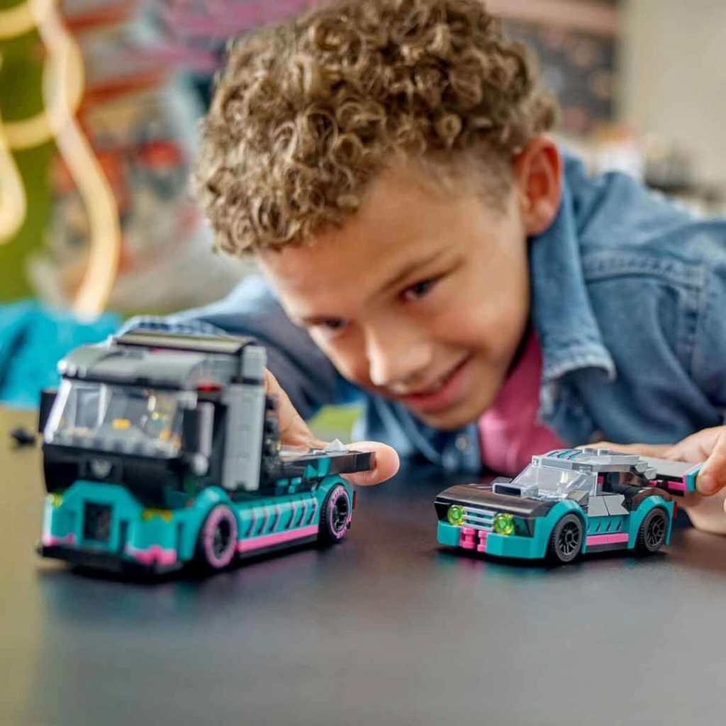 Nessiworld LEGO City Yarış Arabası ve Araba Taşıyıcı Kamyon 60406 Nessiworld LEGO City Yarış Arabası ve Araba Taşıyıcı Kamyon 60406