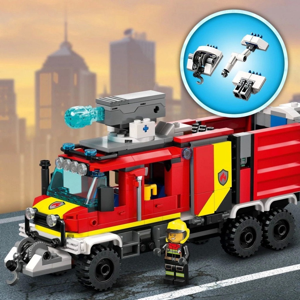 Nessiworld  LEGO City İtfaiye Komuta Kamyonu 60374