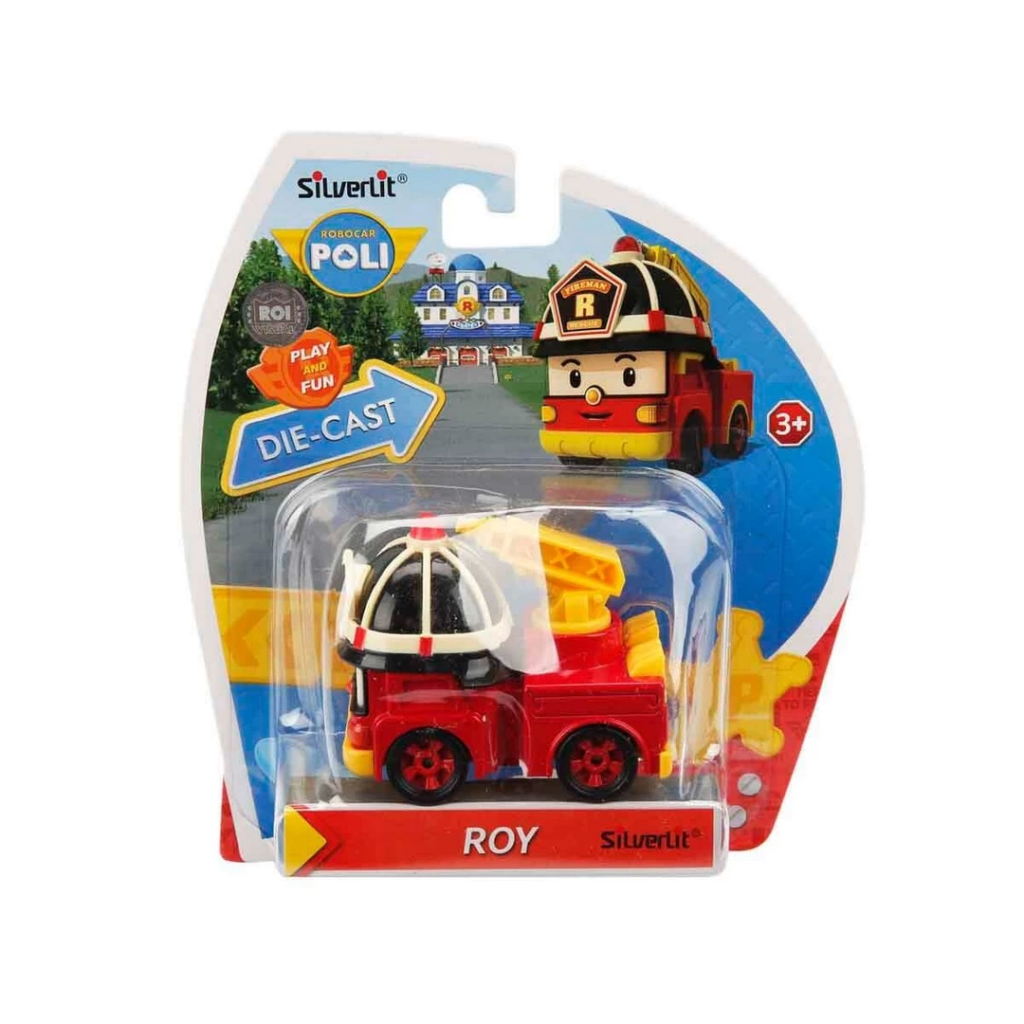 Nessiworld Robocar Poli Metal Araç Karakter Figür Roy