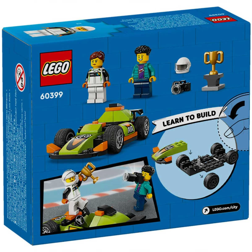 NessiWorld LEGO Yeşil Yarış Arabası 60399 NessiWorld LEGO Yeşil Yarış Arabası 60399