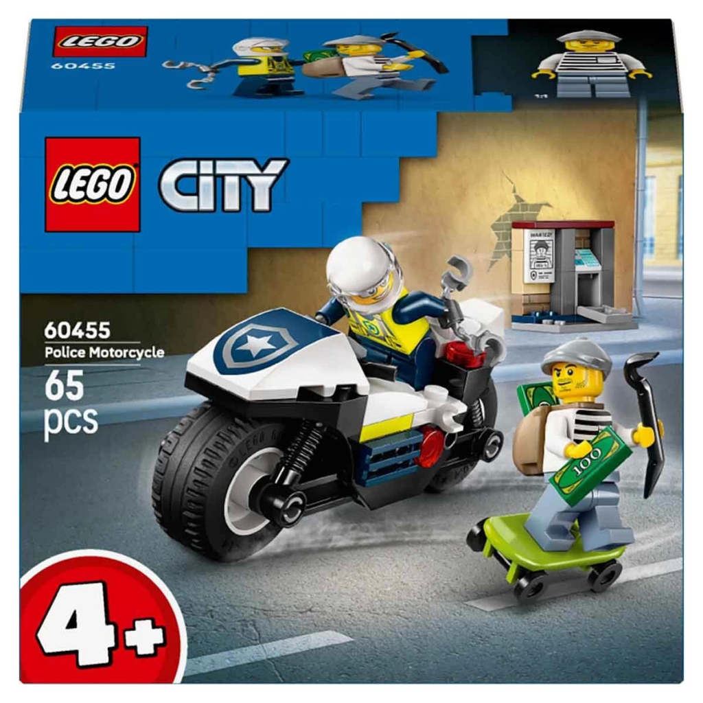 Nessiworld LEGO City Polis Motosikleti Takibi 60455