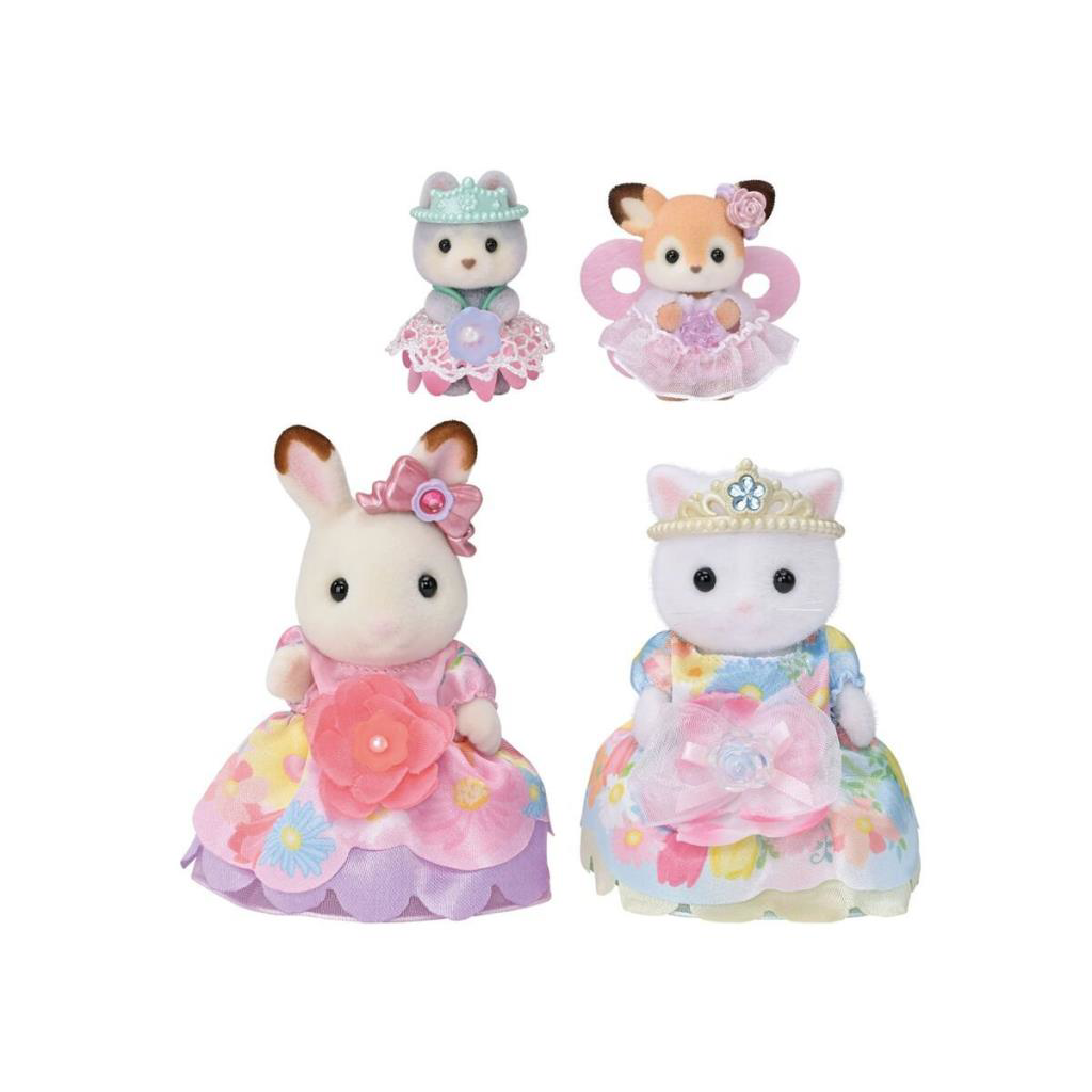 Nessiworld 5809 Sylvanian Families Çiçekli Prensesler Seti +3 yaş Nessiworld 5809 Sylvanian Families Çiçekli Prensesler Seti +3 yaş