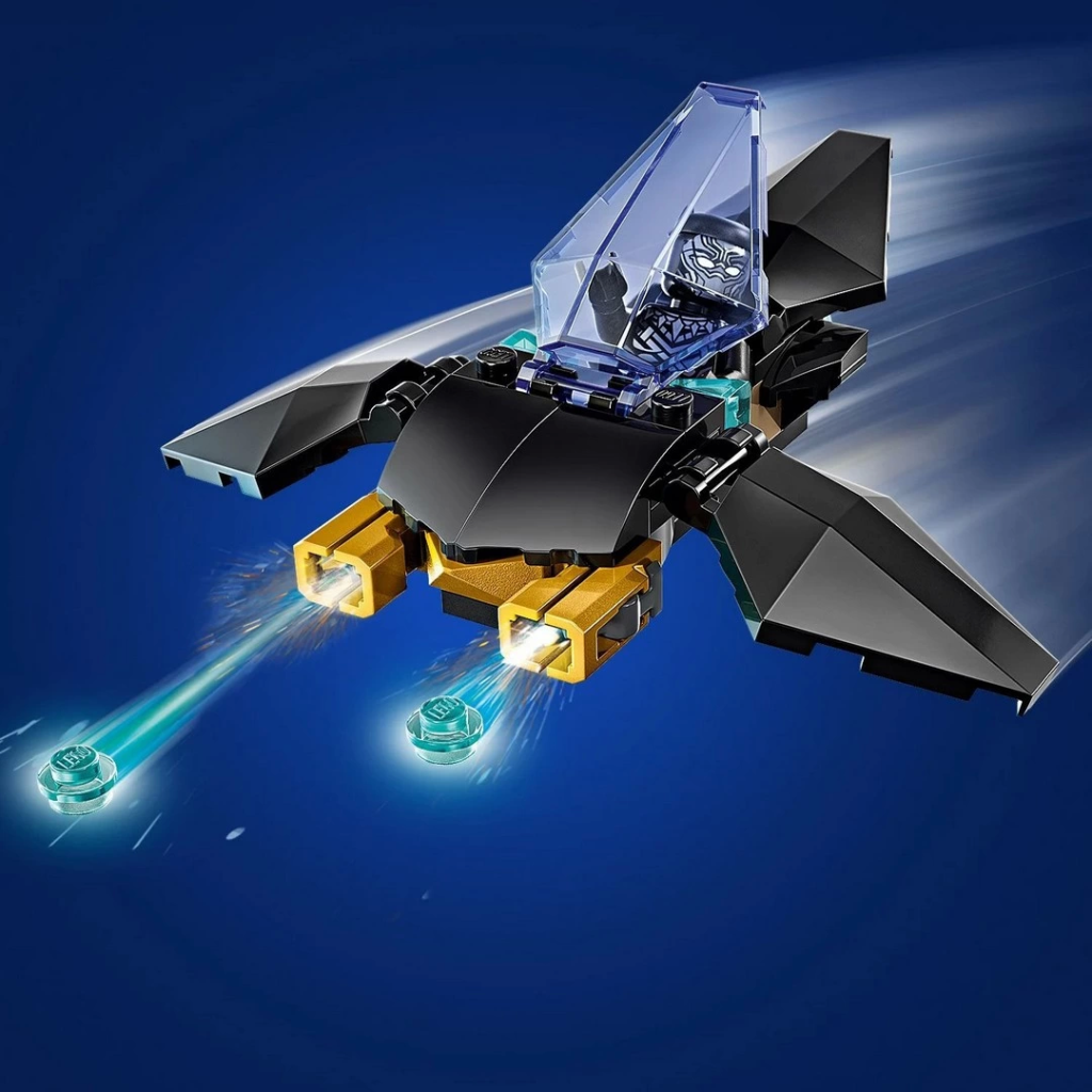 Nessiworld LEGO Marvel Iron Man Arabası ile Black Panther, Red Hu Nessiworld LEGO Marvel Iron Man Arabası ile Black Panther, Red Hu