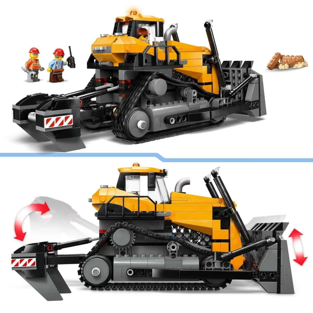 Nessiworld LEGO City Sarı Buldozer 60466