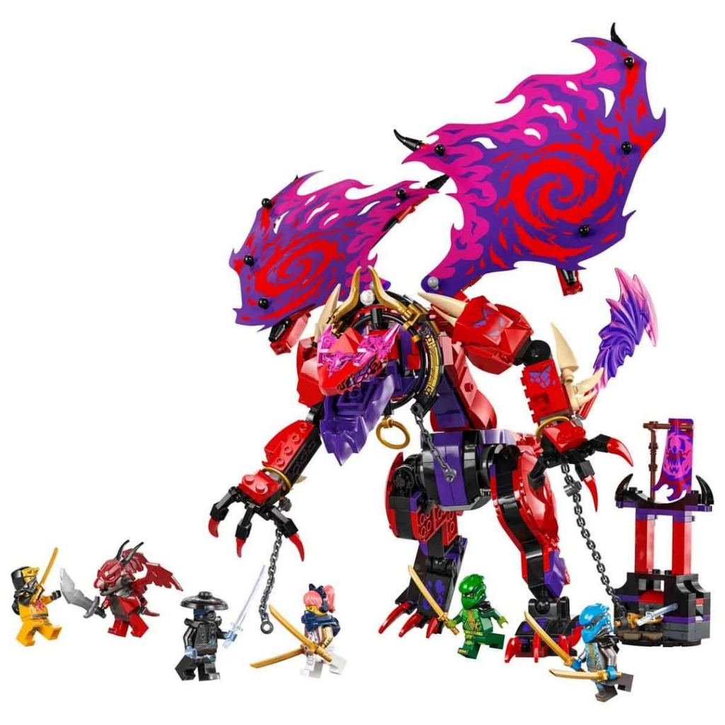 Nessiworld LEGO NINJAGO Thunderfang Kaos Ejderhası 71832