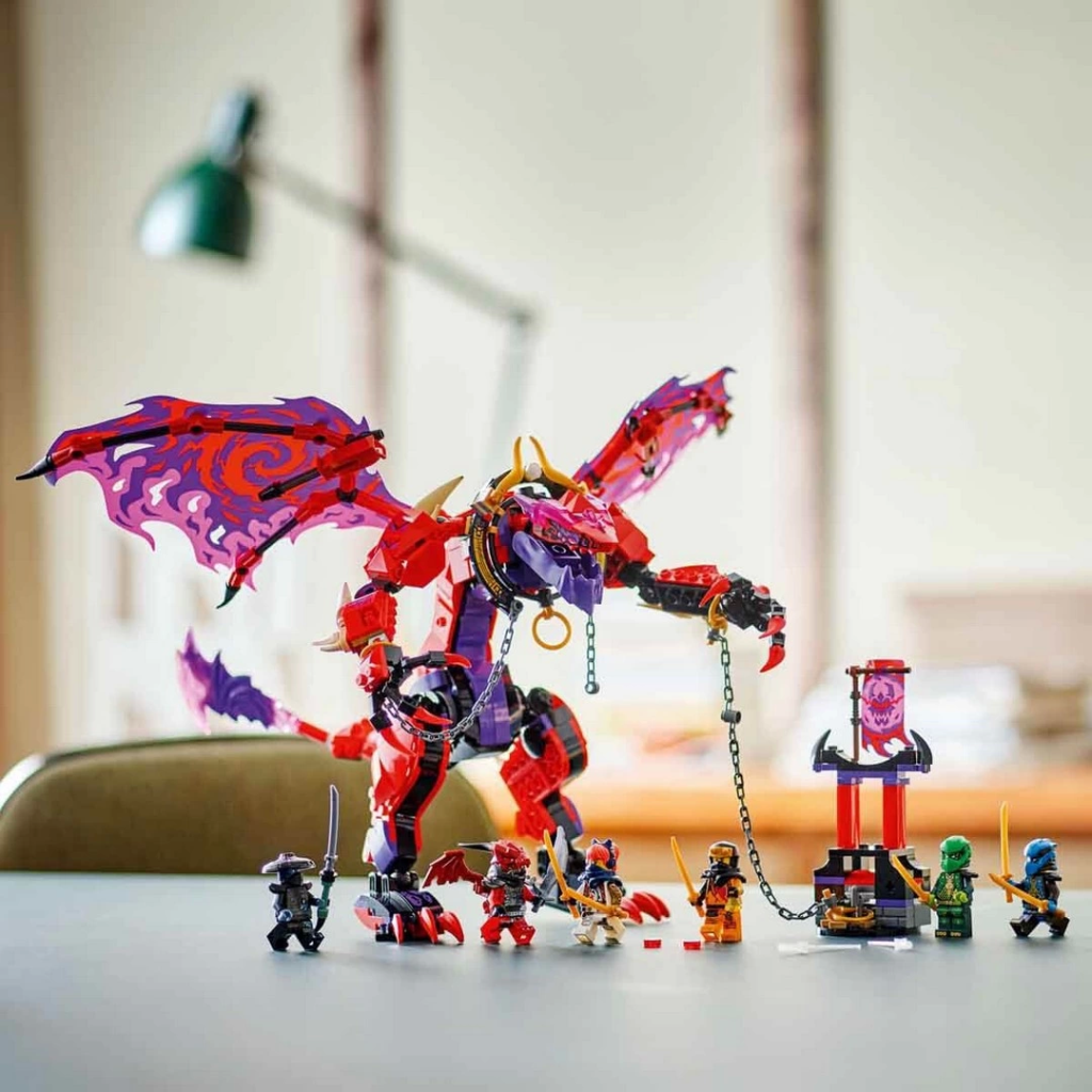 Nessiworld LEGO NINJAGO Thunderfang Kaos Ejderhası 71832