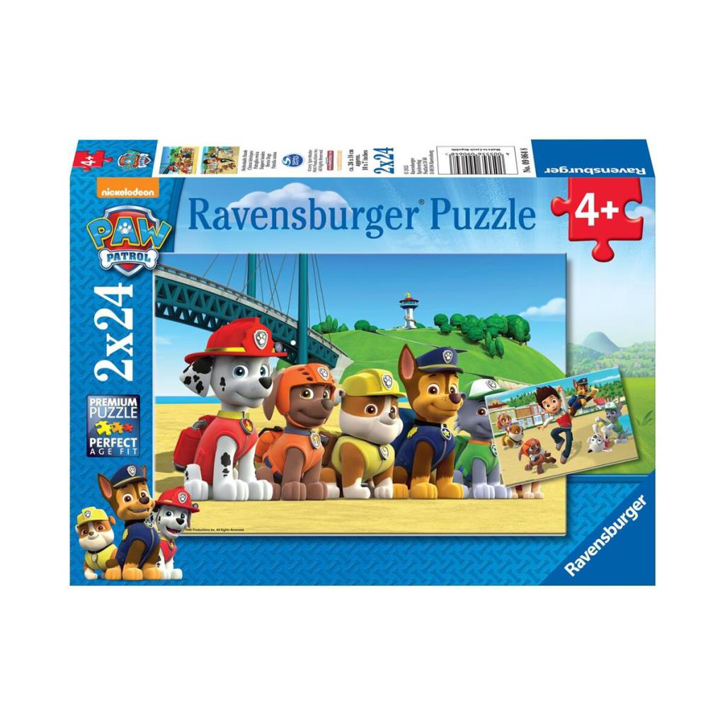 Nessiworld 90648 Paw Patrol 2x24 parça Ravensburger Puzzle Nessiworld 90648 Paw Patrol 2x24 parça Ravensburger Puzzle