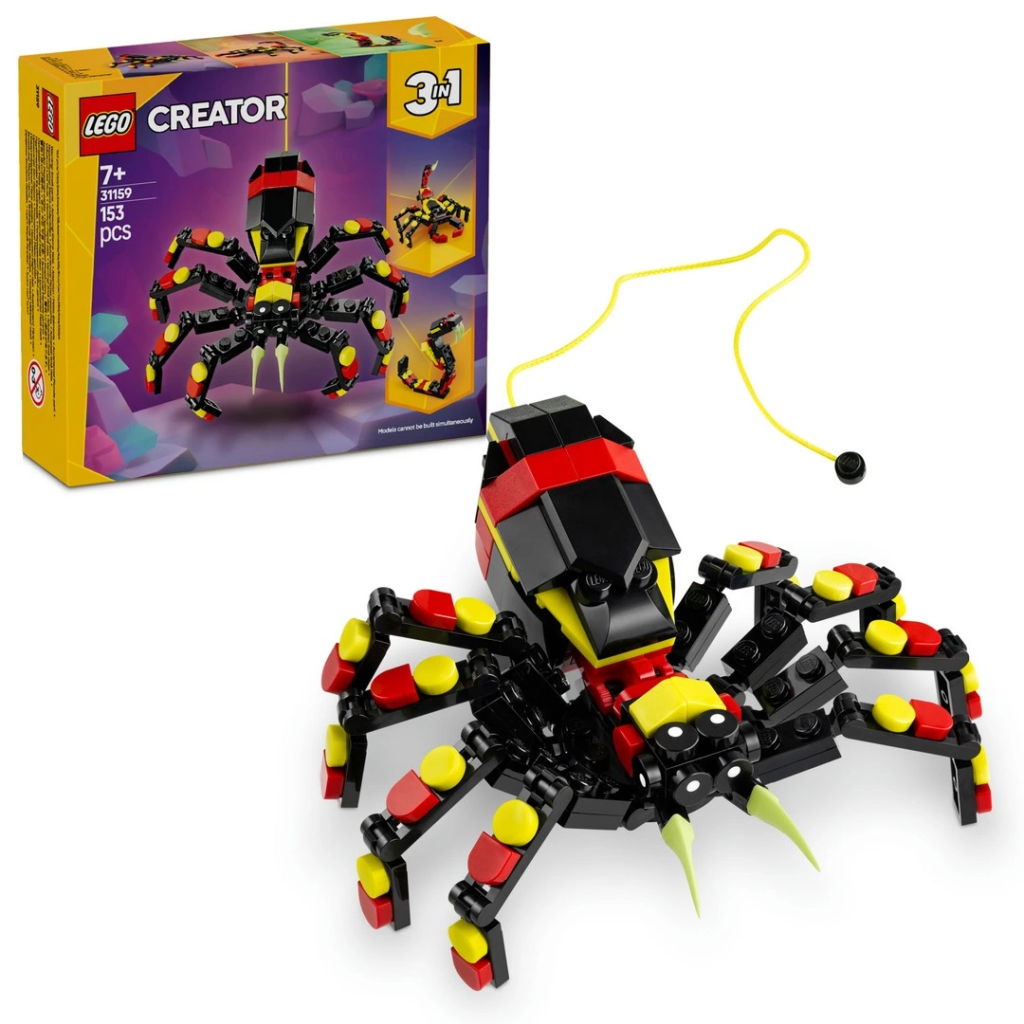 Nessiworld LEGO Creator 3'ü 1 Arada Vahşi Hayvanlar: Şaşırtıcı Ör