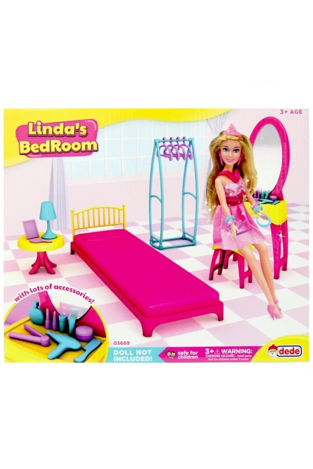 Nessiworld Linda'nın Yatak Odası Oyun Seti