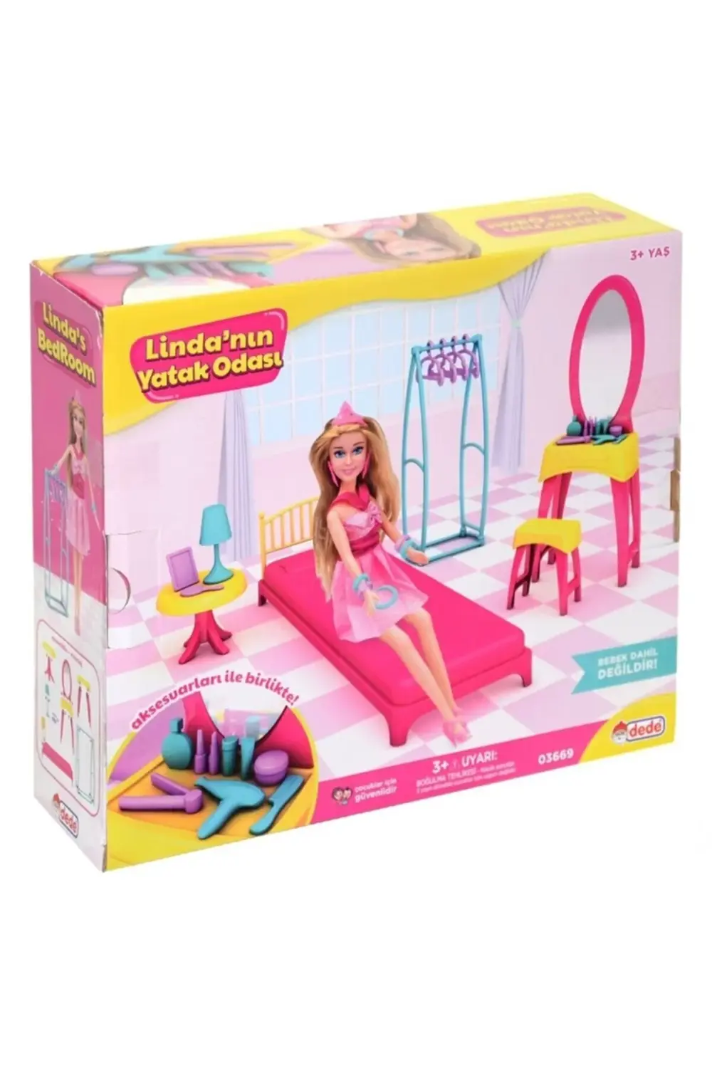 Nessiworld Linda'nın Yatak Odası Oyun Seti