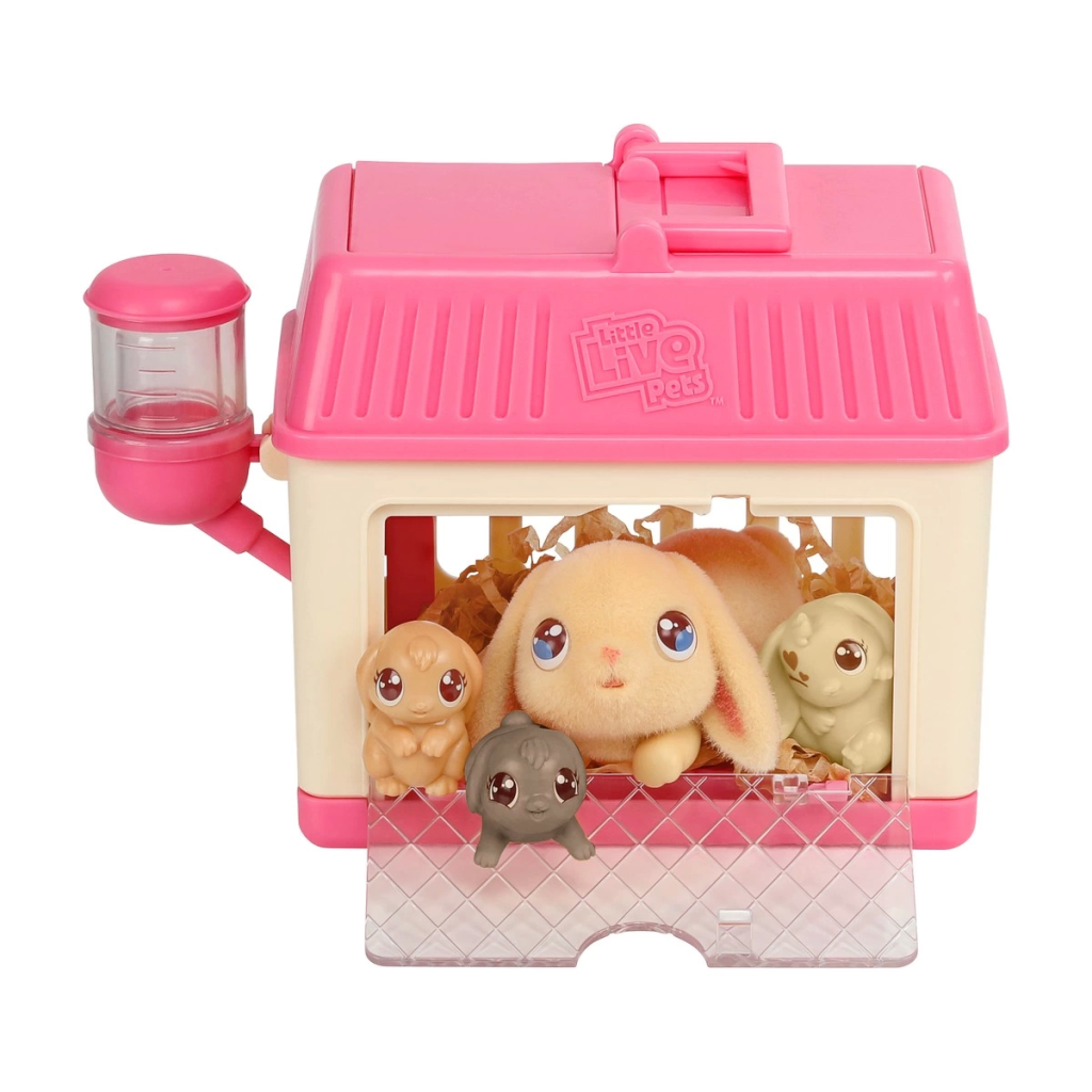 Nessiworld  Little Live Pets Anne ve Yavruları Mini Tavşan