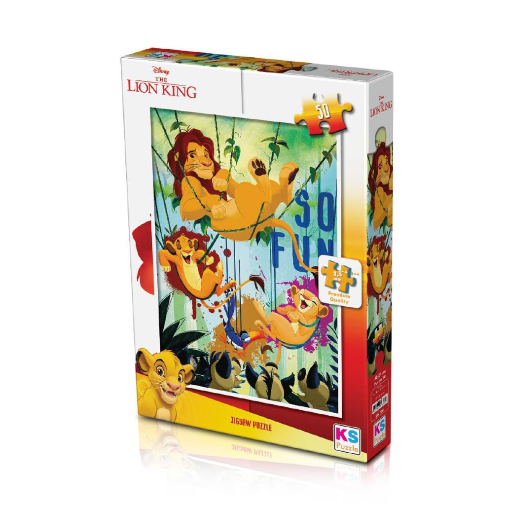 Nessiworld LK 709 Puzzle 50 Parça/LION KING PUZZLE Nessiworld LK 709 Puzzle 50 Parça/LION KING PUZZLE