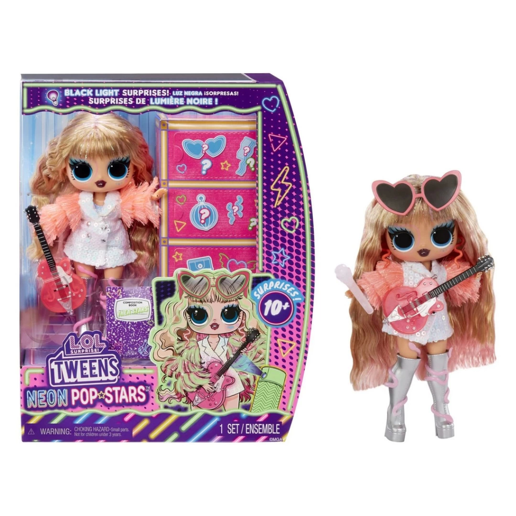 Nessiworld LOL Tweens Neon Pop Yıldızları Nessiworld LOL Tweens Neon Pop Yıldızları