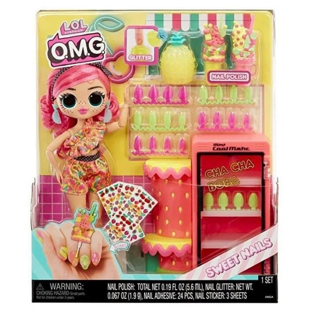 Nessiworld L.O.L. Surprise Sweet Nails OMG Pinky Pops Meyve Dükka Nessiworld L.O.L. Surprise Sweet Nails OMG Pinky Pops Meyve Dükka