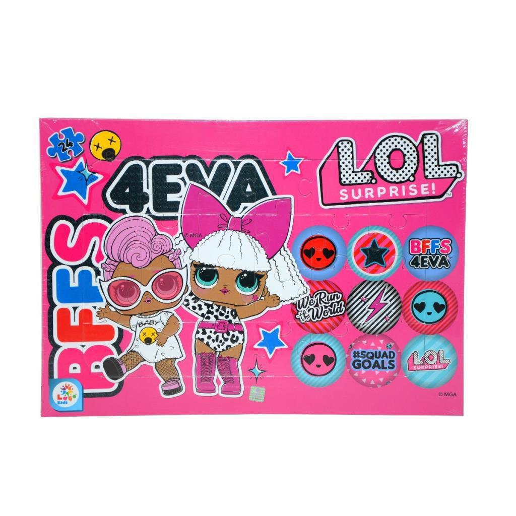 Nessiworld LOL7594 LOL 24 PCS FRAME PUZZLE