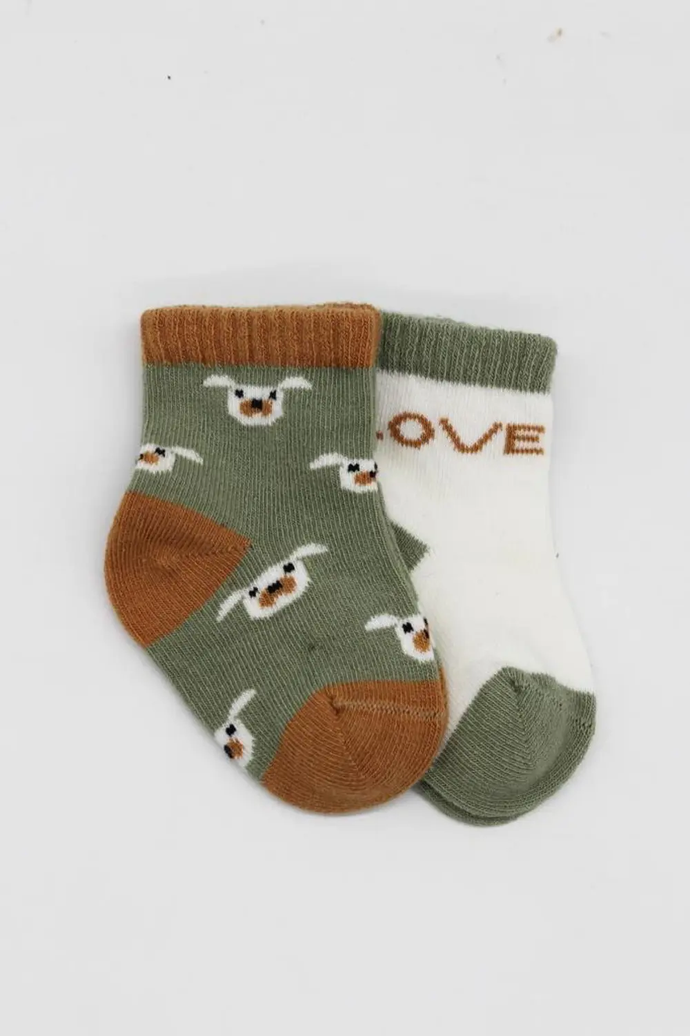 NessiWorld Love Dog Penye Soket Çorap 2'Li BS10118 Nil NessiWorld Love Dog Penye Soket Çorap 2'Li BS10118 Nil