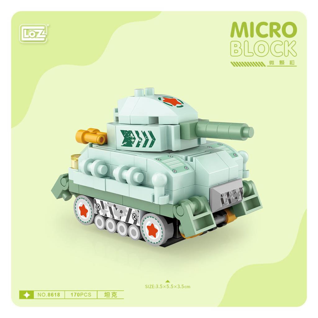 Nessiworld LZ8618 LOZ Blok Oyuncak Mini Poşet -Vagonlife