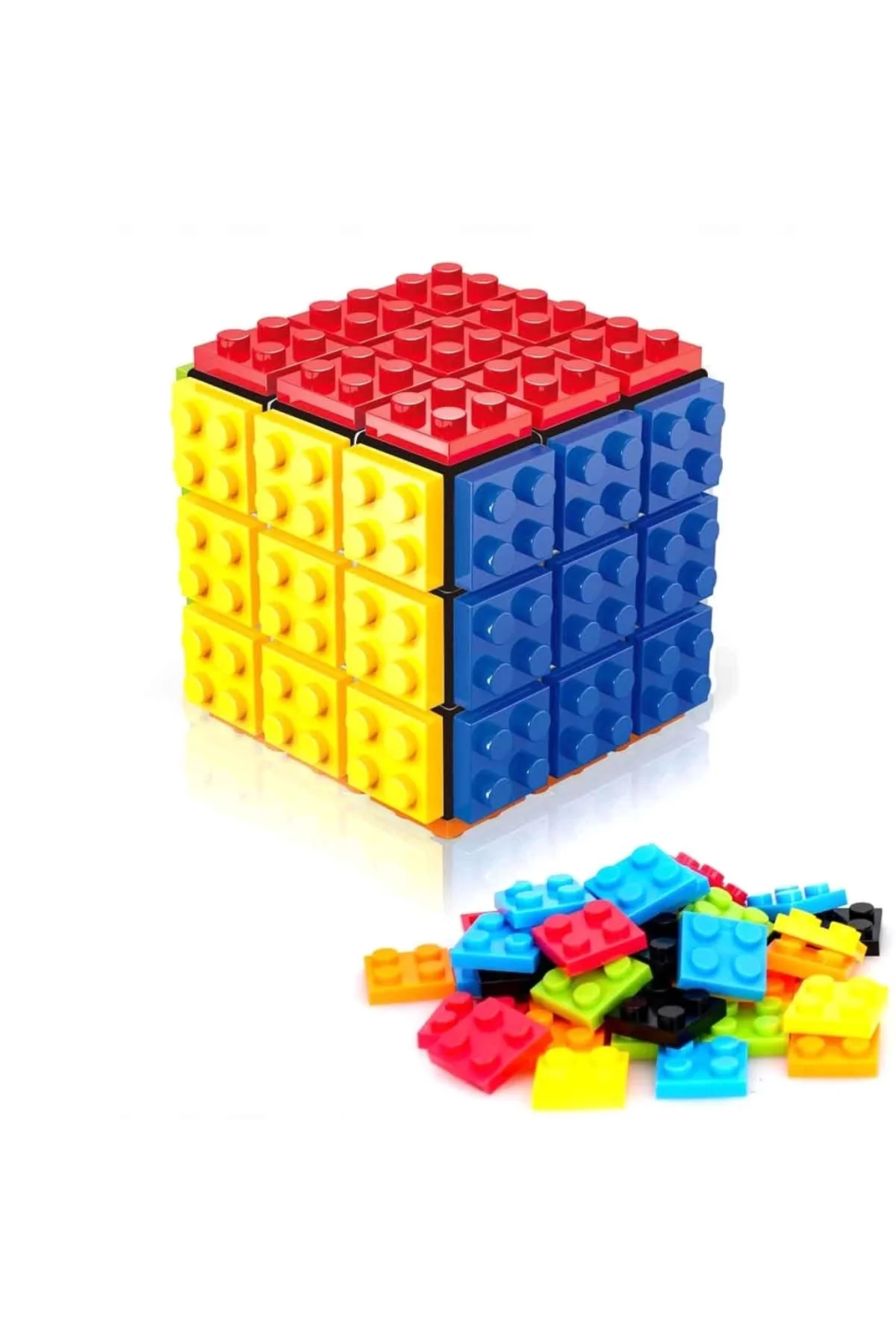 Nessiworld Magic Cube Yapı Oyuncak Parçalı Eğitici Sabır Küpü
