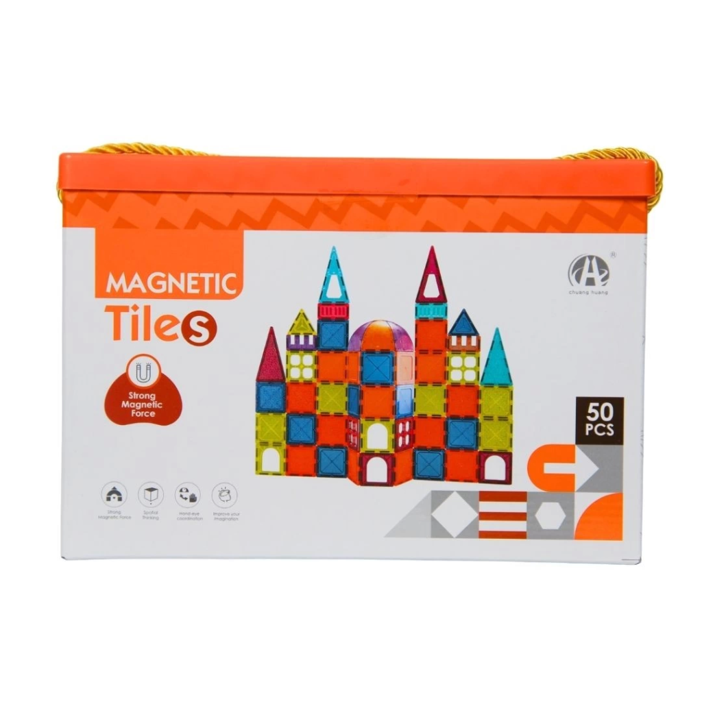 Nessiworld Magnetic Tiles 50 Parça Nessiworld Magnetic Tiles 50 Parça