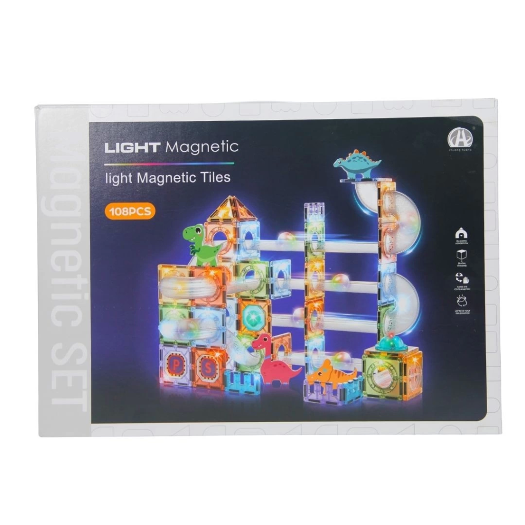 Nessiworld Magnetic Tiles Light Version 108 Parça Nessiworld Magnetic Tiles Light Version 108 Parça