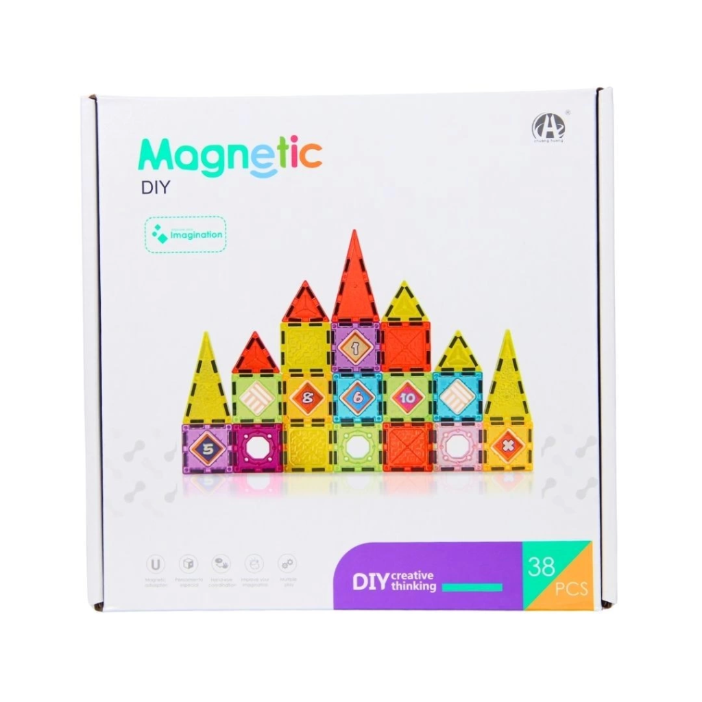 Nessiworld Magnetic Tiles 38 Parça Nessiworld Magnetic Tiles 38 Parça