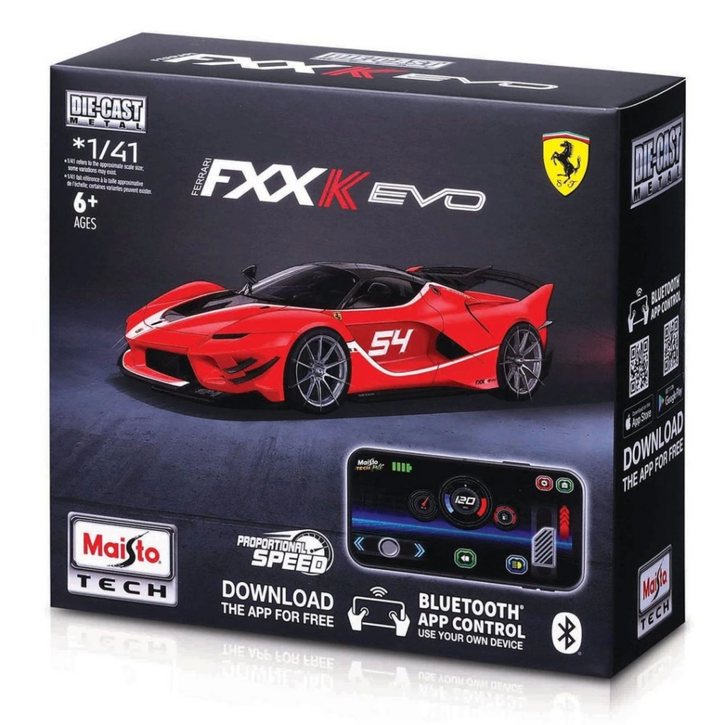 Nessiworld Maisto 1:41 APP Control Kumandalı Metal Araba Ferrari Nessiworld Maisto 1:41 APP Control Kumandalı Metal Araba Ferrari