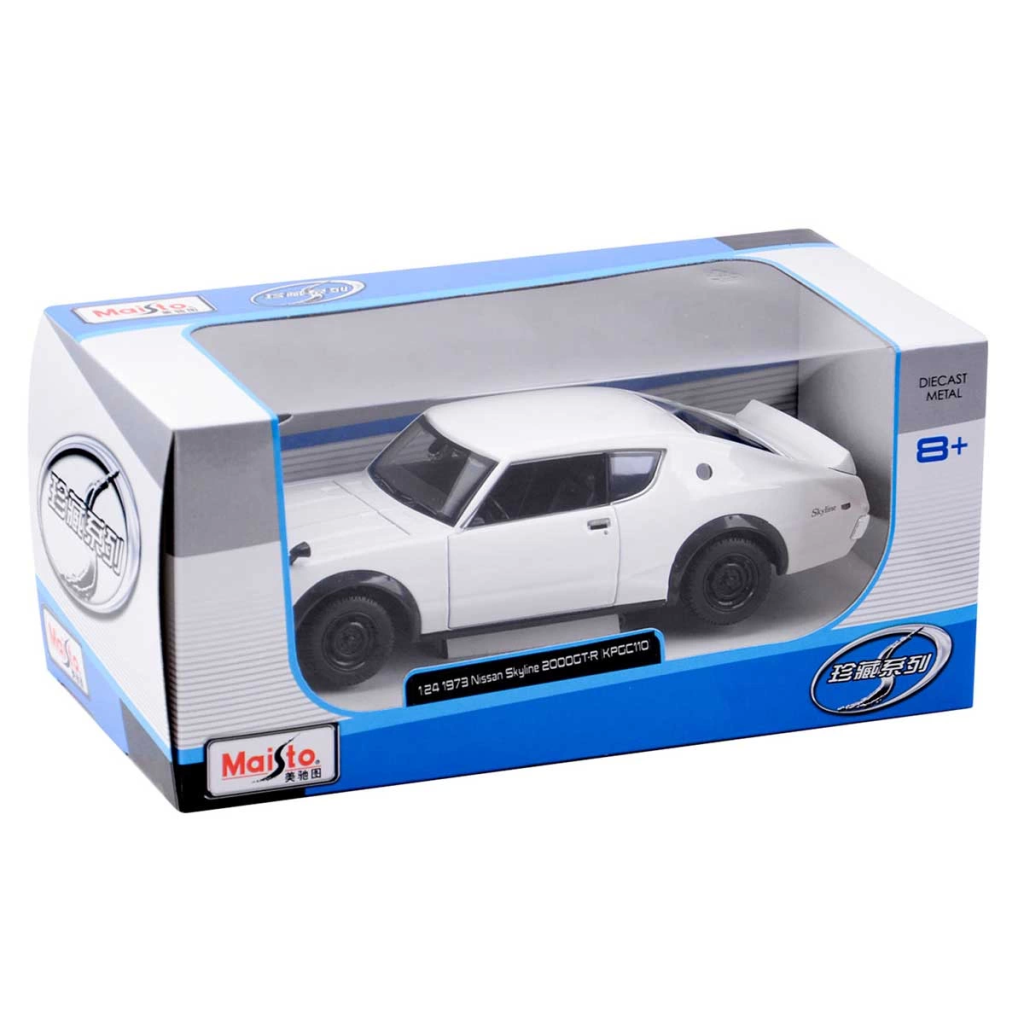 Nessiworld Maisto 1/24 1973 Nissan Skyline 2000GT-R KPGC110