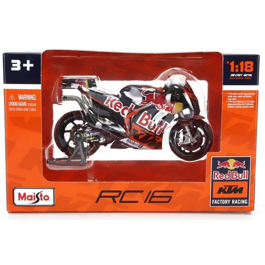 Nessiworld Maisto KTM RC16 Team Red Bull Factory Racing #33