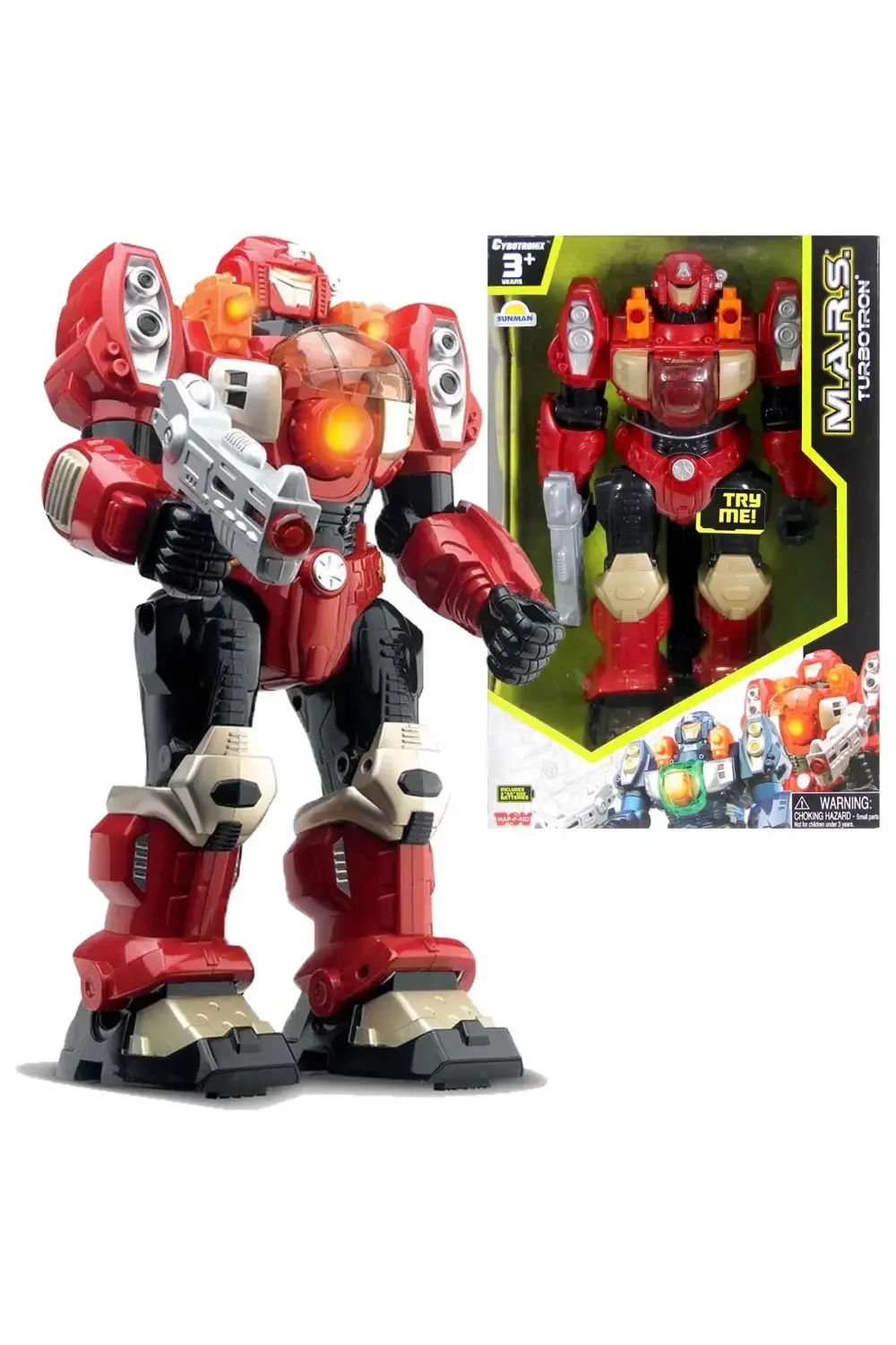 Nessiworld M.a.r.s Turbotron Işıklı Sesli Yürüyen Robot